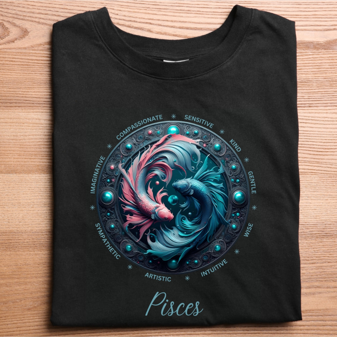 PISCES - The Sensitive (Black)