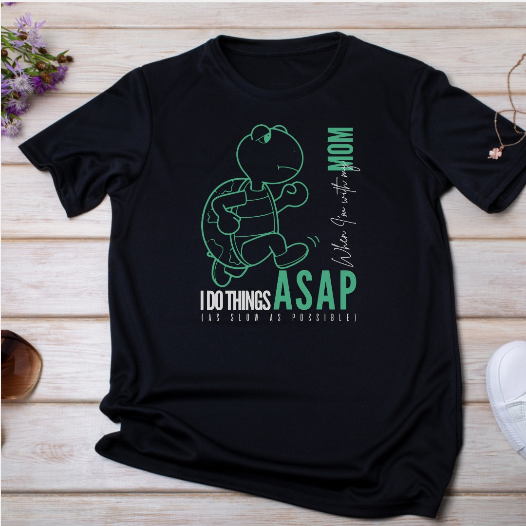 I do things ASAP (B)