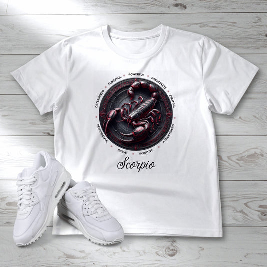 SCORPIO - The Powerful (White)
