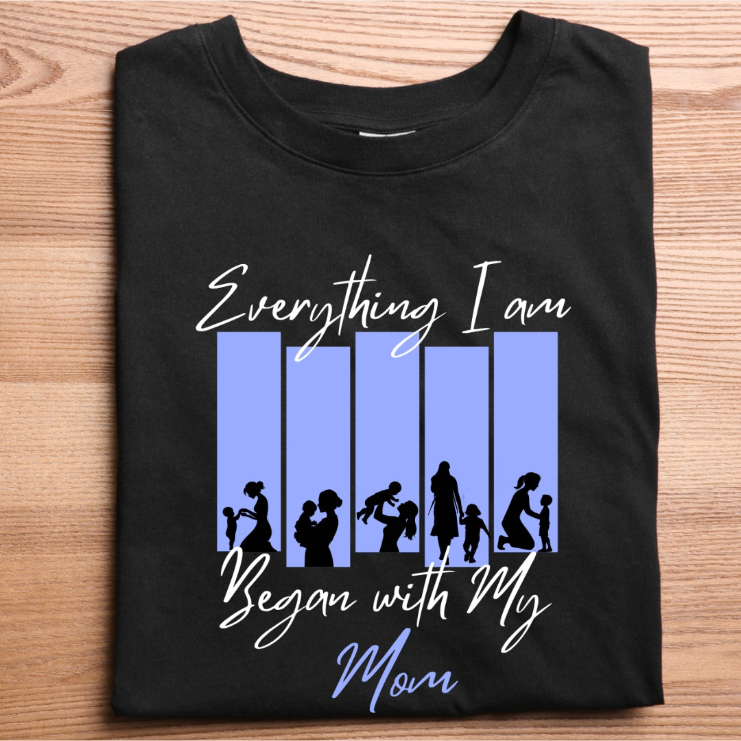 Everything I am began with My Mom (B)