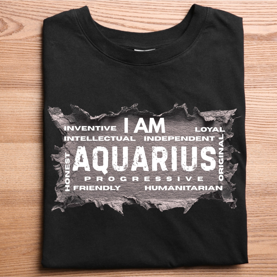 I AM AQUARIUS (Black)