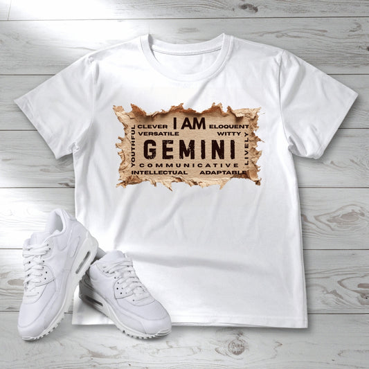 I AM GEMINI (White)
