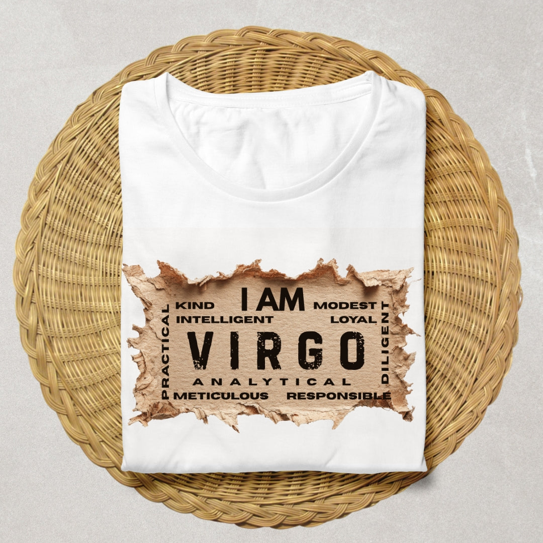 I AM VIRGO (White)