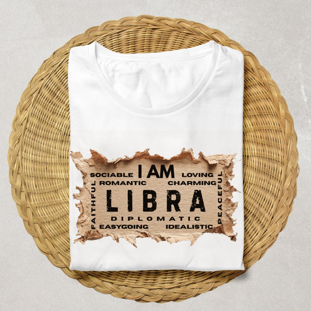 I AM LIBRA (White)