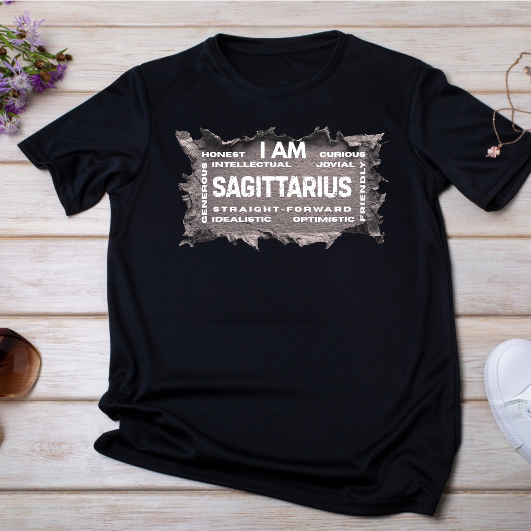 I AM SAGITTARIUS (Black)