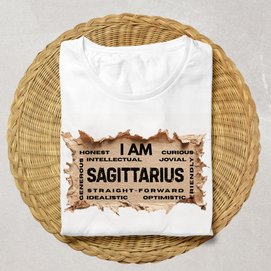 I AM SAGITTARIUS (White)