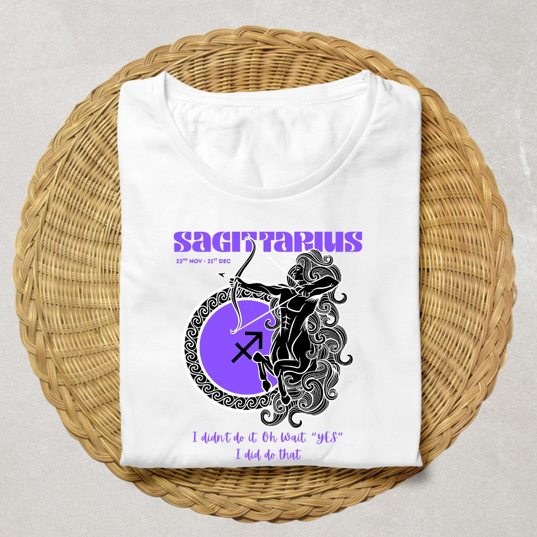 SAGITTARIUS - Yes, I did do that
